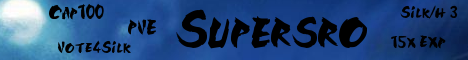 SuperSro | Cap 100 | AutoEvent | Survival Arena | Play2Win! | Coin System | 3Silk/h