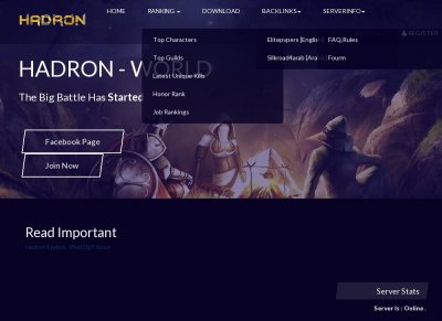 Hadron - Cap 100 - D10 - Old School - Auto Events - New Features - SilkPHour.